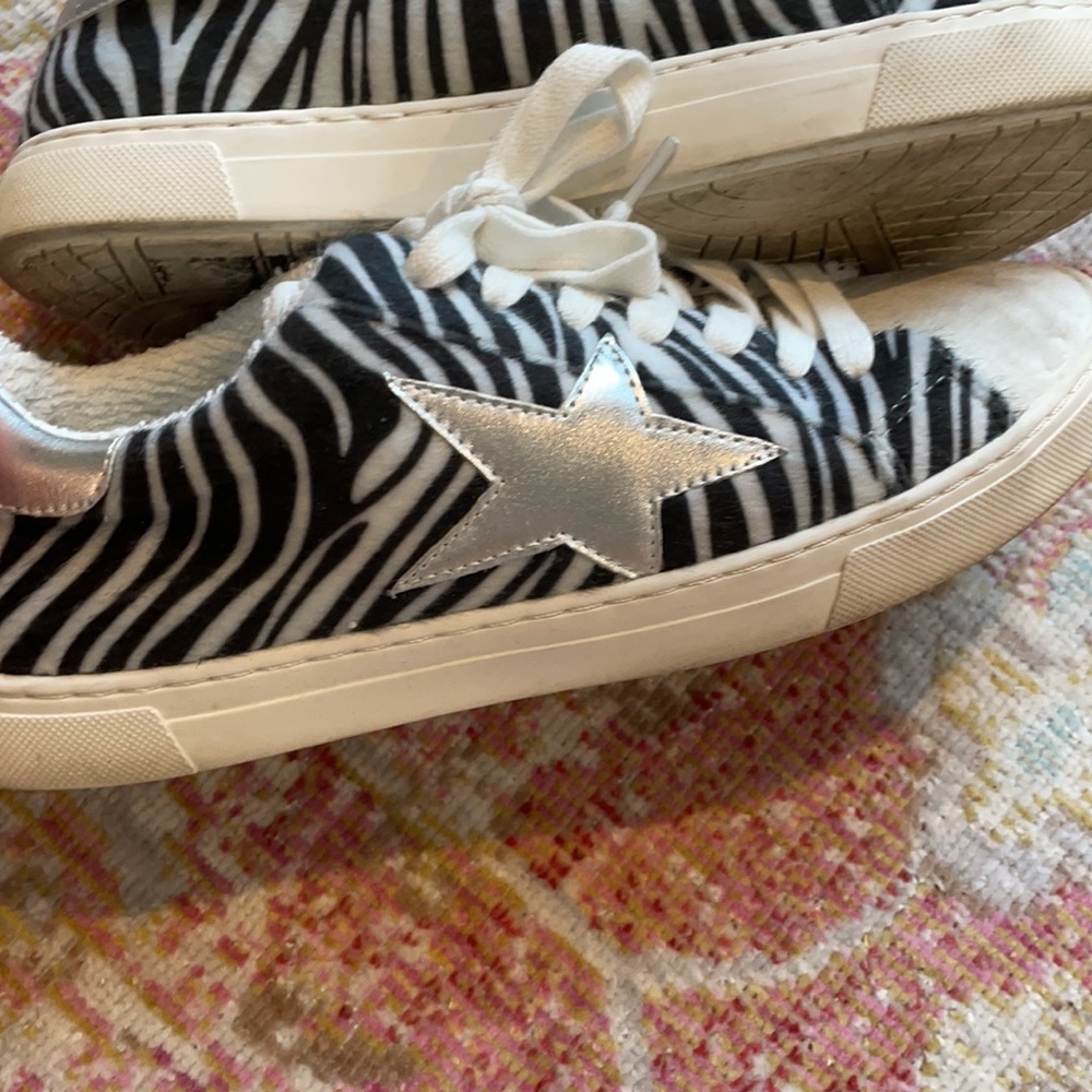 Steve Madden Zebra Sneakers
